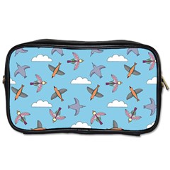 Birds In The Sky Toiletries Bag (two Sides) by SychEva