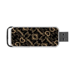 Modern Intricate Print Pattern Portable Usb Flash (one Side) by dflcprintsclothing