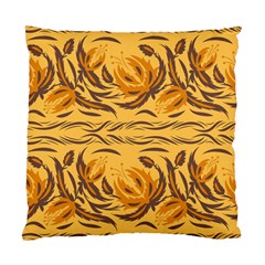 Folk Flowers Standard Cushion Case (two Sides) by Eskimos