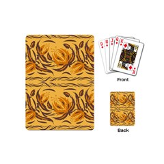 Folk Flowers Playing Cards Single Design (mini) by Eskimos