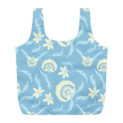 Blue Fantasy Full Print Recycle Bag (l) by Eskimos