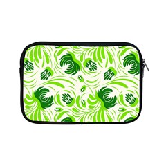 Green Leaves Apple Ipad Mini Zipper Cases by Eskimos