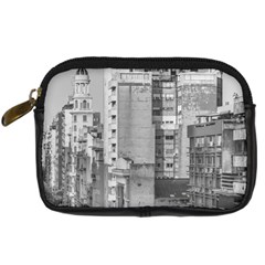 Aerial View Montevideo Uruguay Digital Camera Leather Case by dflcprintsclothing