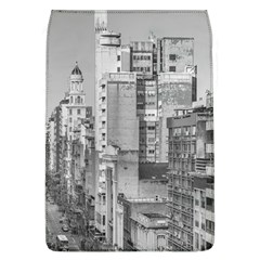 Aerial View Montevideo Uruguay Removable Flap Cover (l) by dflcprintsclothing