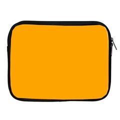 Color Orange Apple Ipad 2/3/4 Zipper Cases by Kultjers