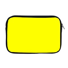 Color Yellow Apple Macbook Pro 17  Zipper Case by Kultjers