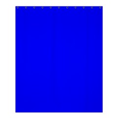Color Blue Shower Curtain 60  X 72  (medium)  by Kultjers