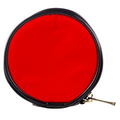 Color Red Mini Makeup Bag