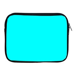 Color Aqua / Cyan Apple Ipad 2/3/4 Zipper Cases by Kultjers