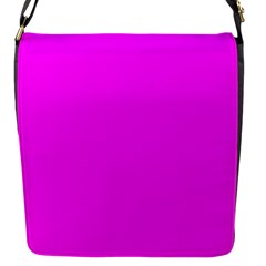 Color Fuchsia / Magenta Flap Closure Messenger Bag (s) by Kultjers