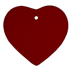 Color Dark Red Ornament (heart) by Kultjers