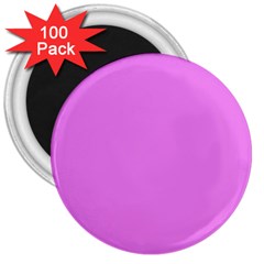 Color Violet 3  Magnets (100 Pack) by Kultjers