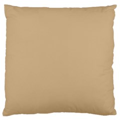 Color Tan Standard Flano Cushion Case (one Side) by Kultjers