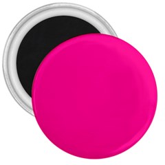 Color Deep Pink 3  Magnets