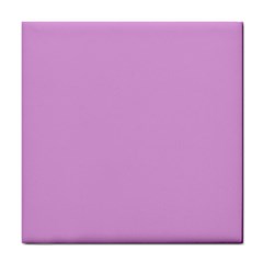 Color Plum Tile Coaster by Kultjers