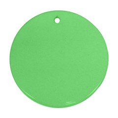 Color Light Green Ornament (round) by Kultjers