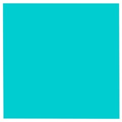 Color Dark Turquoise Wooden Puzzle Square by Kultjers