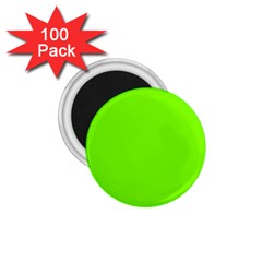 Color Chartreuse 1 75  Magnets (100 Pack)  by Kultjers