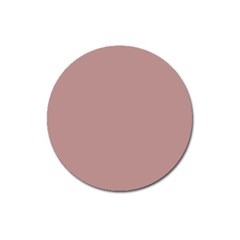 Color Rosy Brown Magnet 3  (round)