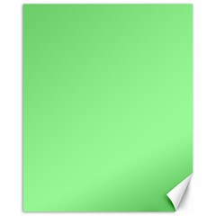 Color Pale Green Canvas 16  X 20  by Kultjers