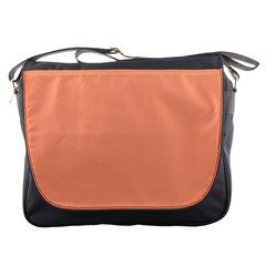 Color Light Salmon Messenger Bag