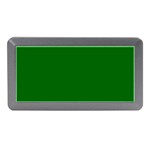 Color Dark Green Memory Card Reader (Mini) Front