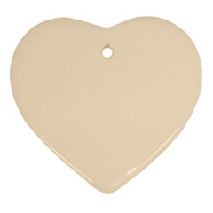 Color Blanched Almond Ornament (heart) by Kultjers