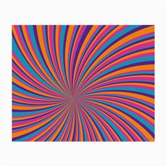 Psychedelic Groovy Pattern 2 Small Glasses Cloth (2 Sides)