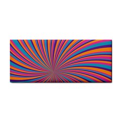 Psychedelic Groovy Pattern 2 Hand Towel by designsbymallika