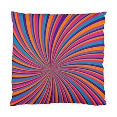 Psychedelic Groovy Pattern 2 Standard Cushion Case (two Sides) by designsbymallika