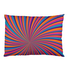 Psychedelic Groovy Pattern 2 Pillow Case by designsbymallika