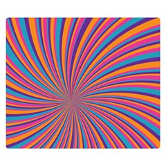 Psychedelic Groovy Pattern 2 Double Sided Flano Blanket (small)  by designsbymallika