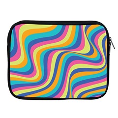 Psychedelic Groocy Pattern Apple Ipad 2/3/4 Zipper Cases by designsbymallika