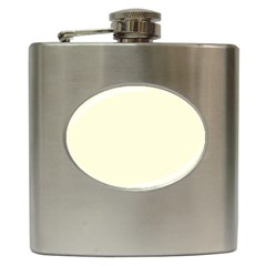 Color Light Yellow Hip Flask (6 Oz) by Kultjers