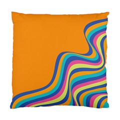 Psychedelic-groovy-pattern Standard Cushion Case (one Side) by designsbymallika