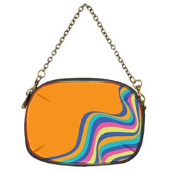 Psychedelic-groovy-pattern Chain Purse (two Sides) by designsbymallika