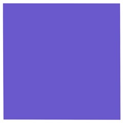 Color Slate Blue Wooden Puzzle Square by Kultjers