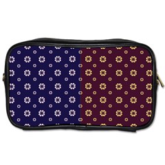 Baatik Print Toiletries Bag (one Side) by designsbymallika