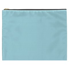 Color Powder Blue Cosmetic Bag (xxxl) by Kultjers