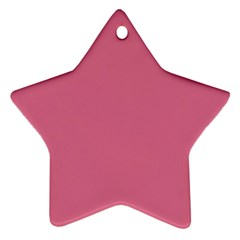 Color Pale Violet Red Ornament (Star)