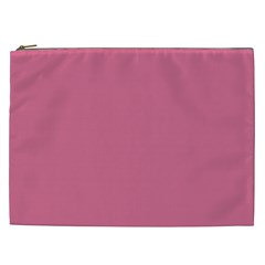 Color Pale Violet Red Cosmetic Bag (XXL)