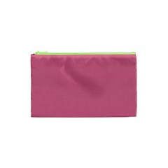 Color Pale Violet Red Cosmetic Bag (XS)