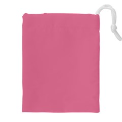 Color Pale Violet Red Drawstring Pouch (4XL)