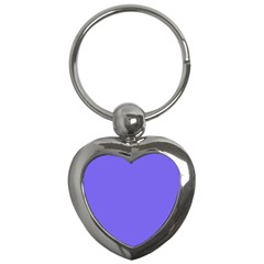 Color Medium Slate Blue Key Chain (heart) by Kultjers