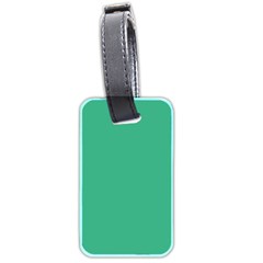 Color Mint Luggage Tag (two Sides) by Kultjers