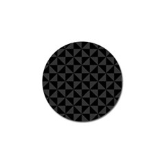 Abstraittrianglesnoir Golf Ball Marker (4 Pack)