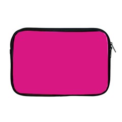 Color Barbie Pink Apple Macbook Pro 17  Zipper Case by Kultjers