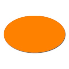 Color Ut Orange Oval Magnet by Kultjers