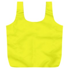 Color Maximum Yellow Full Print Recycle Bag (xxxl) by Kultjers