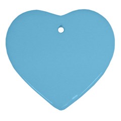 Color Baby Blue Ornament (Heart)